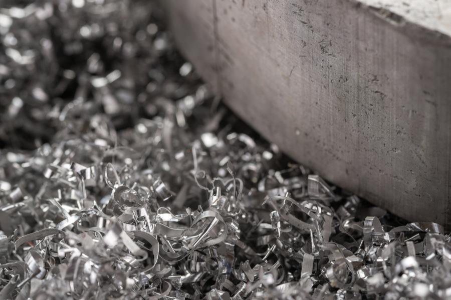 swirly magnesium shavings
