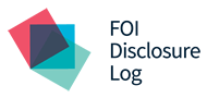 FOI Disclosure Log logo in colour