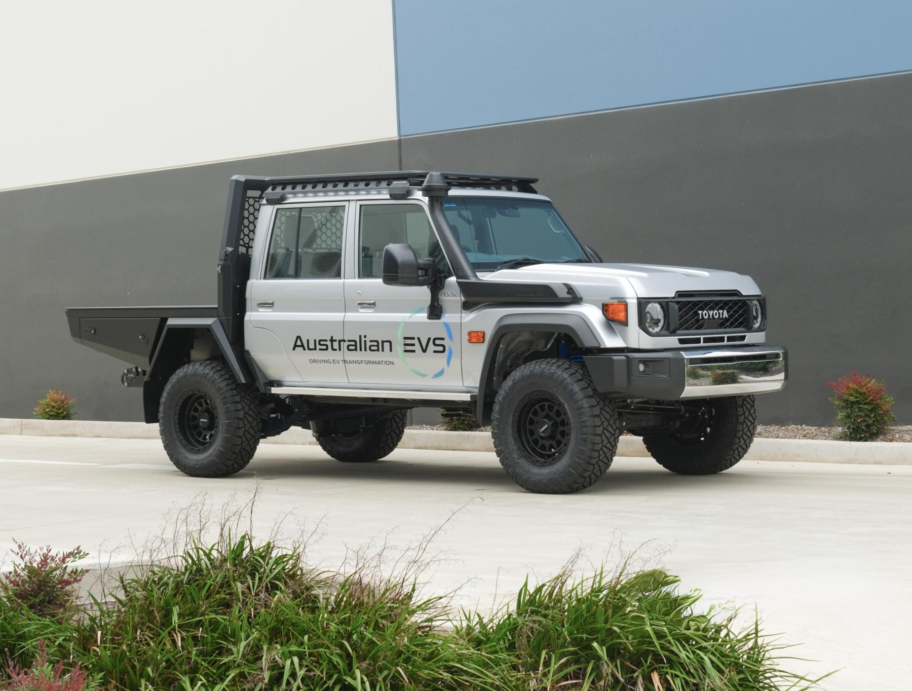 Converted Toyota landcruiser
