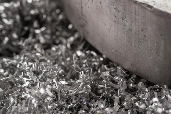 swirly magnesium shavings